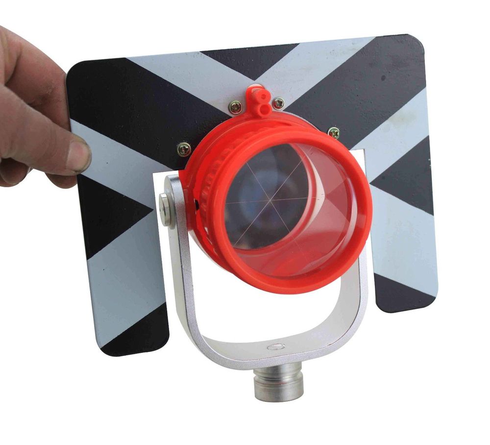 1PCS Single Prism with Bag for total station 0/-30mm Constant Prism