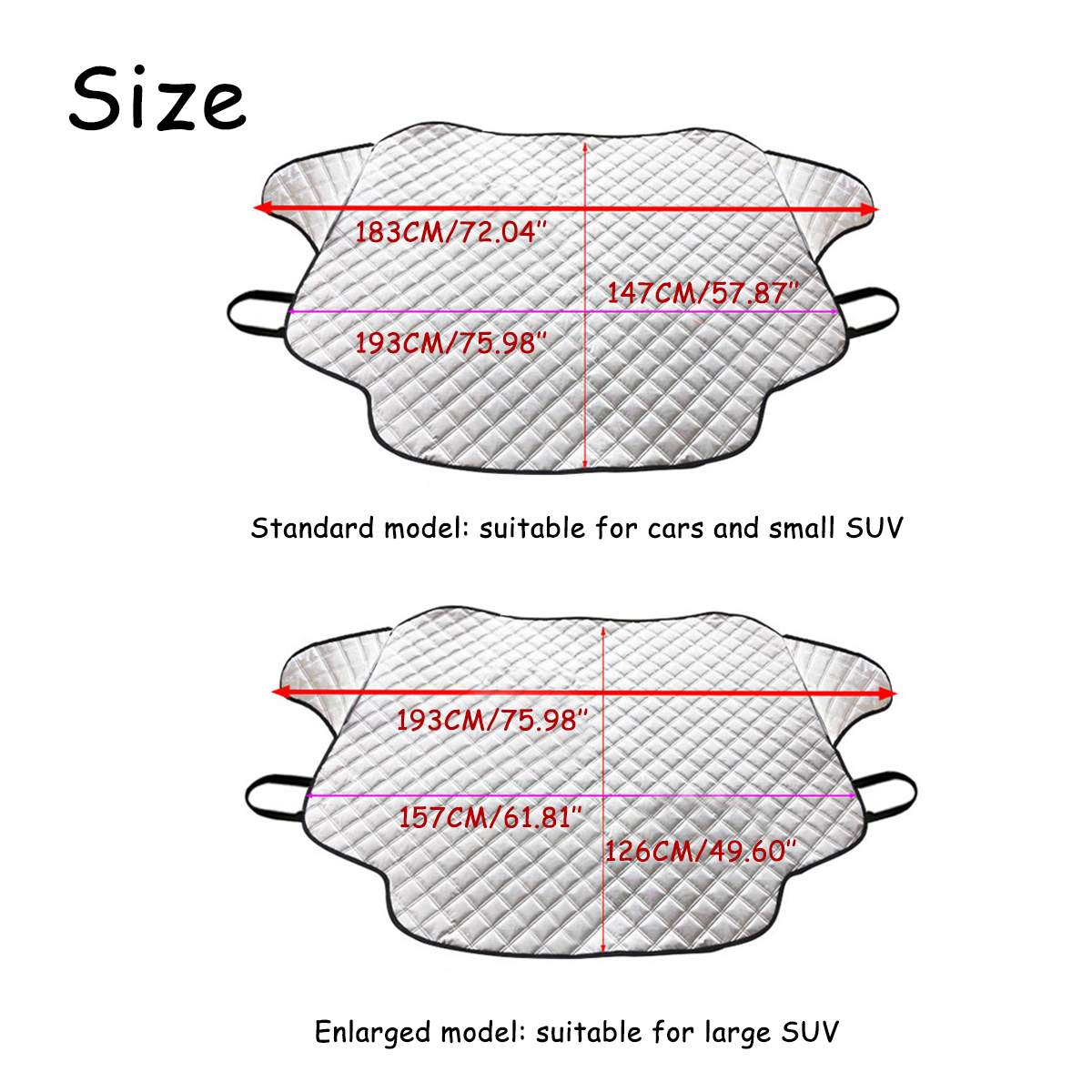 Car Side window sunshade Prevent Snow Ice Sunshade Cover Car Windshield Protector Car Front Window Windscreen Covers