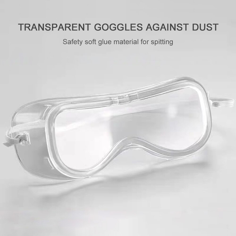 3 stücke Scheuklappen Multi-funktion Geschlossen Sicherheit Schutzbrille Brille Staubdicht Anti-Nebel Antisand Winddicht Staub Beständig