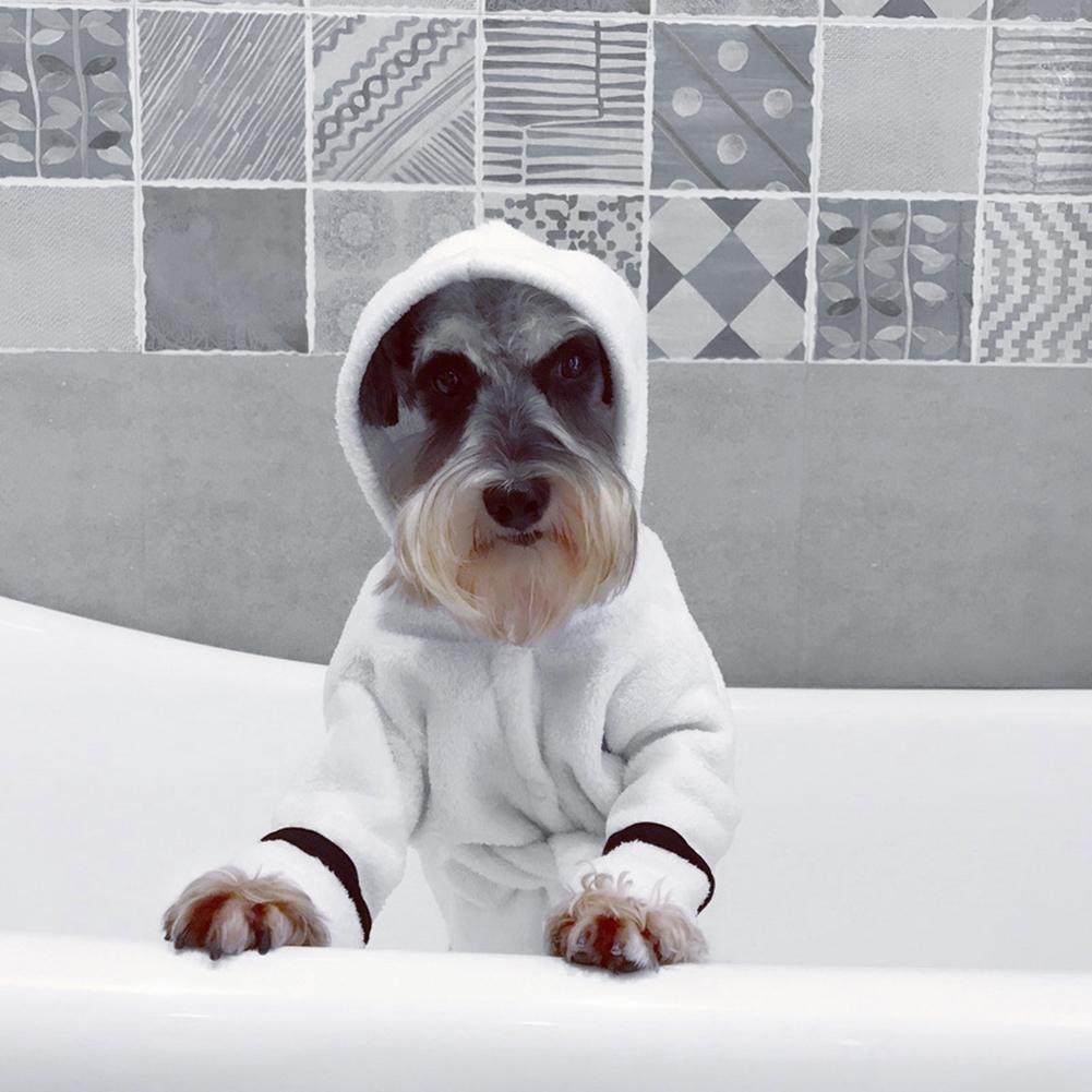 Huisdier Kleding Outfit Badjas Franse Bulldog Puppy Hond Kostuum Huisdier Jumpsuit Pug Huisdieren Honden Kleding Pyjama Hoodie Voor Honden Puppy