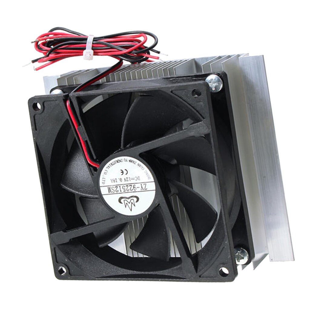 12V Mini 5L Thermoelectric Peltier Refrigeration Cooling System Radiator Semiconductor Cooler Conduction Module Cooler Fan Kit