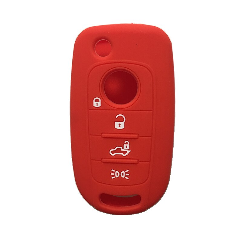 Coque de clé de voiture pliable, pour Fiat Tipo etui clés, Fiat Egea 500X Toro Tipo, coque de protection néon, pour alarme