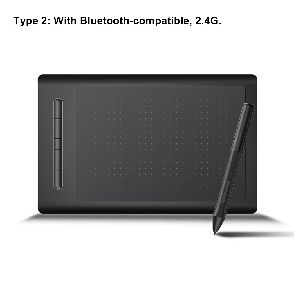 Vson Adults Students Drawing Boards 8192 Level Pressure Painting Pad Electronic Computer Laptop Graphic Tablets: With BT 2.4G