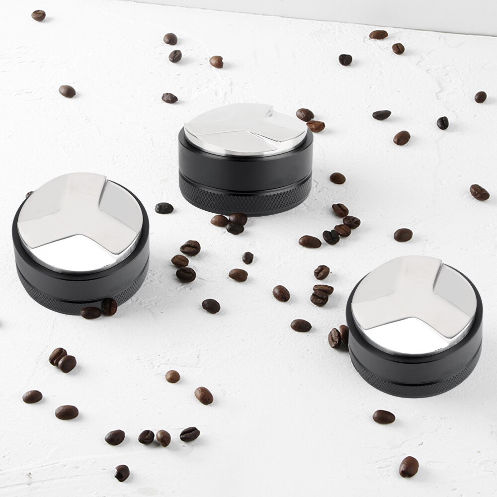 51/53/58mm 304 Acero inoxidable distribuidor de café Gadgets Accesorios de café Espresso Tampers de mano