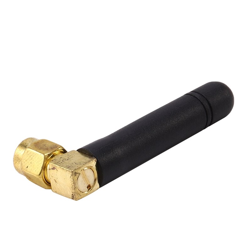 1pc 2.4 ghz antenn 3.5 dbi wifi antenn bluetooth zigbee modul sma hane rätt vinkel prismodem extern antenn