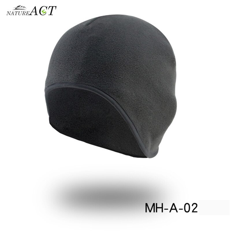 Outdoor Sports Warm Windproof Hat Running Skiing Cycling Hat Beanie Autumn Winter Riding Skiing Hat Windproof Thermal Riding Cap: MHA Grey