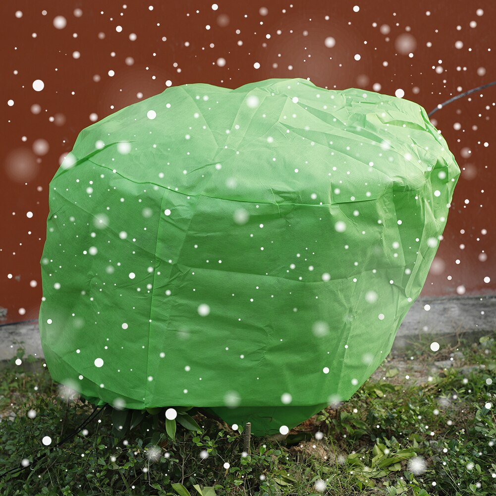 Winter Universal Sapling Plant Cover Warm Worth Frost Blanket Shrub Jacket Foldable 3D Round Plant Cover Frost Protection Bag