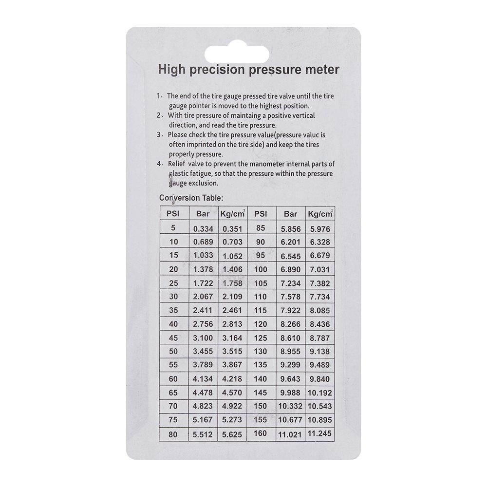 Digital Car Tire Pressure Gauge Manometer Tester PSI KPA BAR High Precision Pneumatic Meter for Car Truck Motorcycle Bike