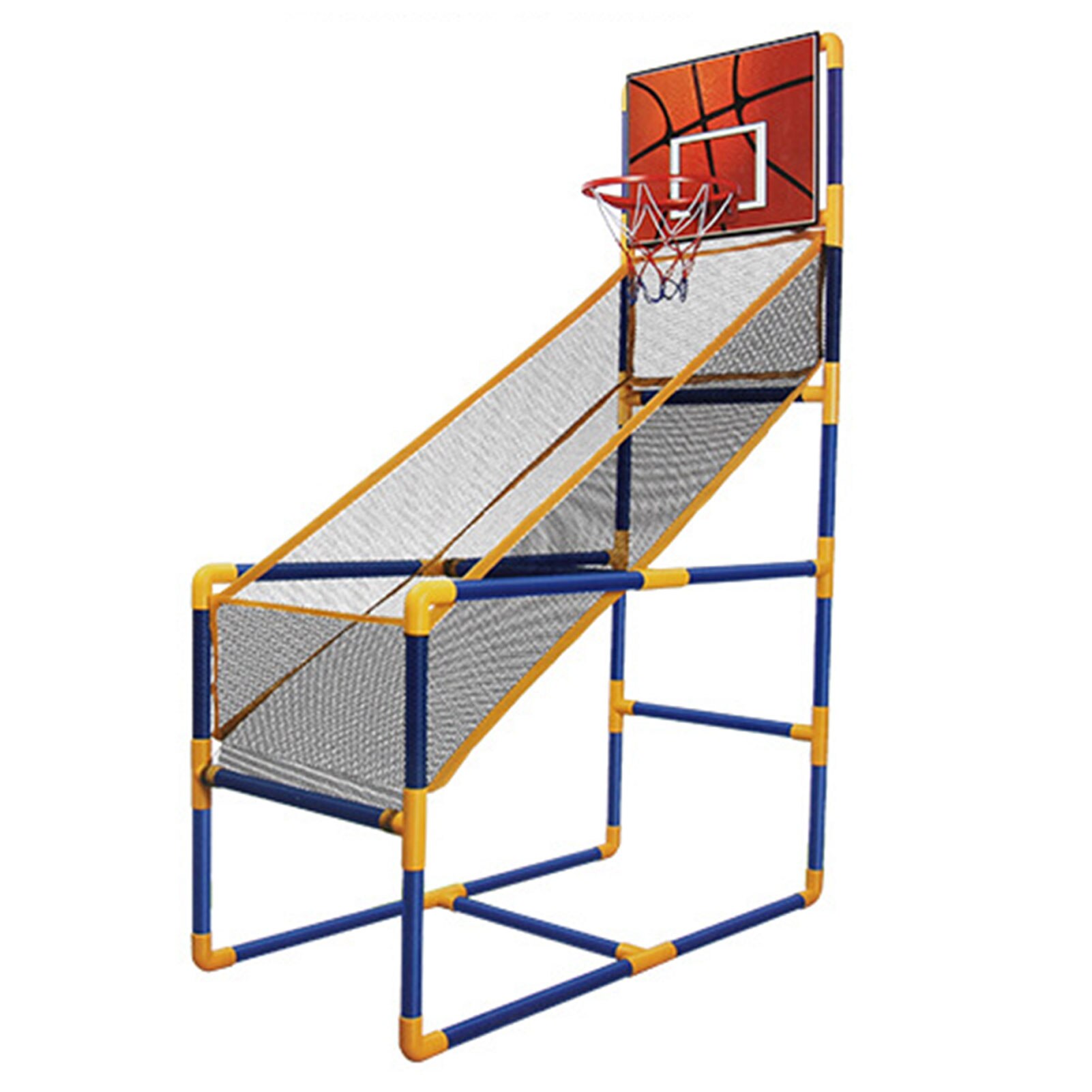 Kid Children Large Arcade Basketball Hoop Game Indoor Outdoor Movable Basketball Arcade Set Assembled Quickly Sports Equipment