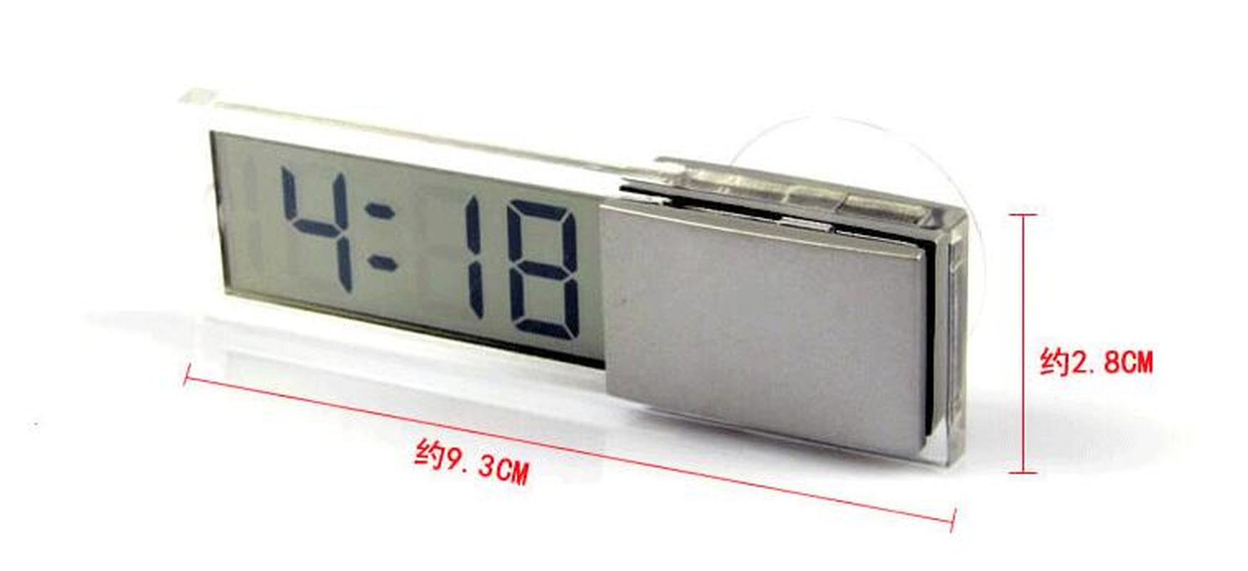 Auto Lcd Digitale Klok Thermometer Auto Window Outdoor Smart Nummer Display Temperatuur Instrumenten Energiebesparende Accessoires