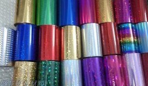 Hot foil 2 rotoli. colore: argento, nero, oro, rosso, blu, verde opzionale. dimensioni: 8 cm x 120 M