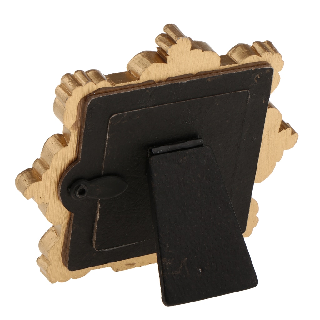 Retro Style Golden Picture Frame Treasure Picture Collection Frame for Birthday Party Decor