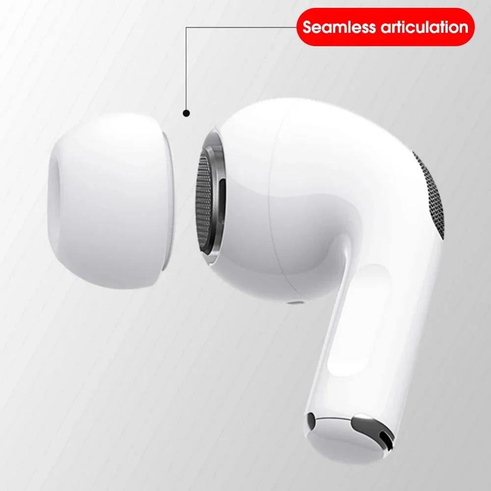 Earphones Replacement Earplug Ear Pads For Apple AirPods Pro 1/2 generation XS/S/M/L Size Soft Silicone Ear Tips Cover Ear Plugs