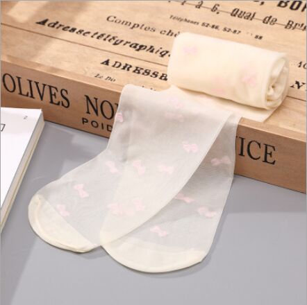 Pończochy dla dziewczynek kreskówka niejednolita całość taniec dzieci obcisłe letnie dziecięce dziecięce dziecięce dziewczęce cienkie rajstopy rajstopy 1-8 lat: żółty Girl tights / 3 To 5 Year