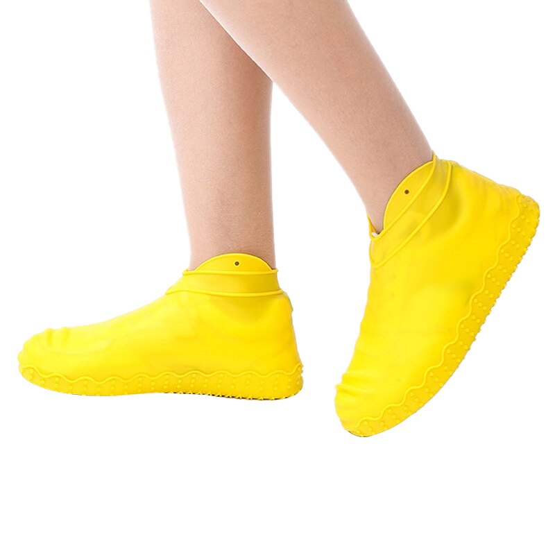 Couvre-chaussures imperméables en Silicone | Couvre-chaussures d'extérieur, antidérapantes, bottes de pluie portables, couverture de chaussures Anti-pluie hommes et femmes adolescents: Default Title