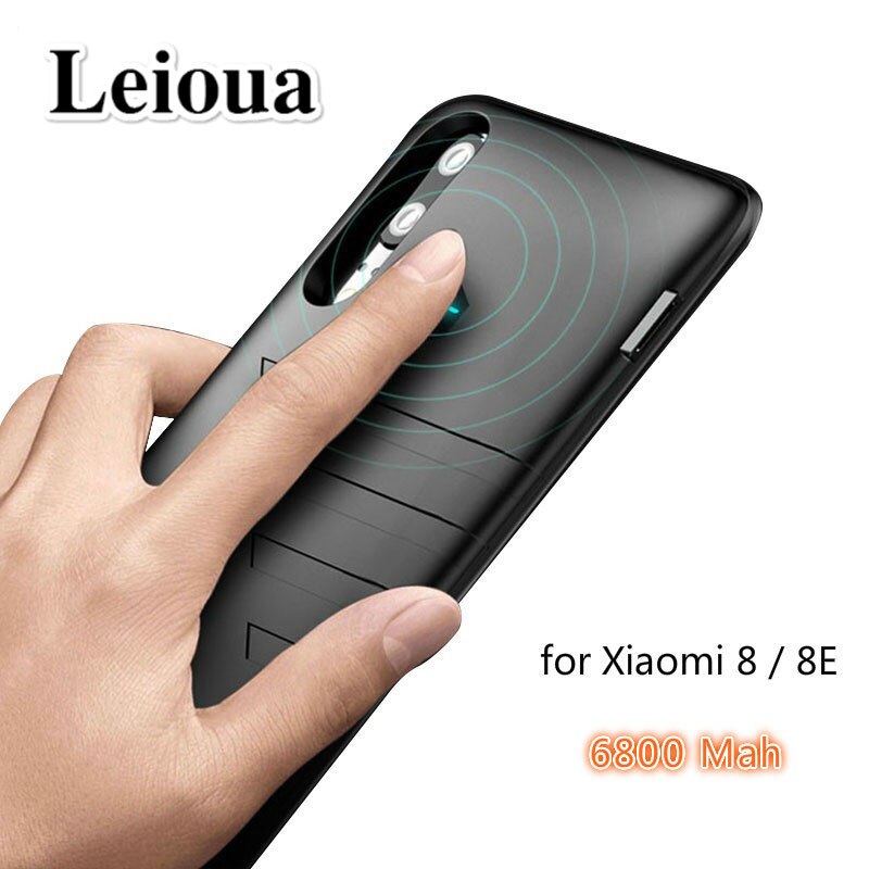 6800mah battery for Xiaomi Mi 8 Battery Case Smart Phone Ultra Charger Cover for Xiaomi Mi8 SE Battery Case Power Bank Case