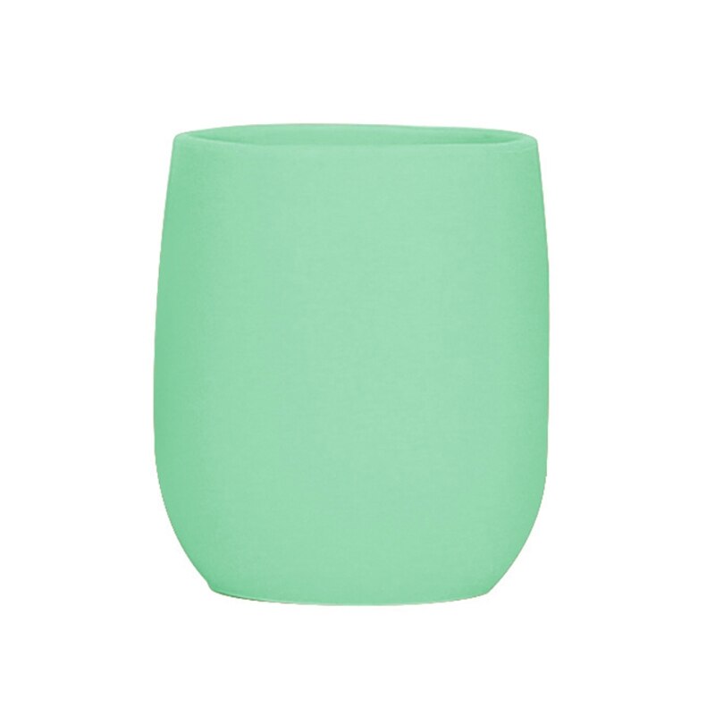 Tasse à boire en Silicone pour bébé et enfant en bas âge, vaisselle sans BPA, J60B: green