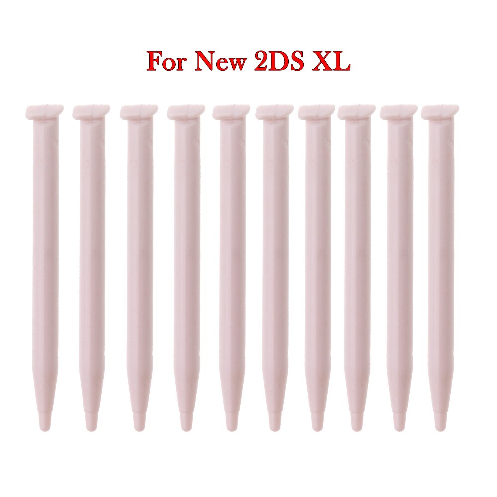 10 stücke Metall Teleskop Stift Stift Kunststoff Stift Touchscreen Stift für Nintendo 2DS 3DS Neue 2DS Neue 3DS XL LL Für NDSL NDSi