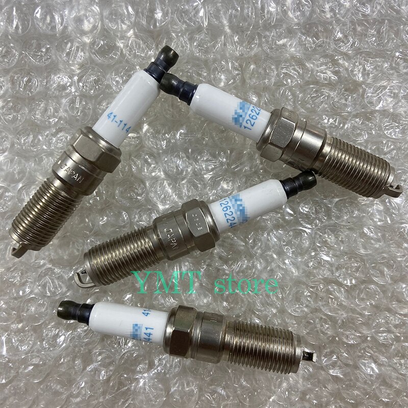 4PCS/Lot Iridium Spark Plugs Fit 12622441 For Cadillac Escalade Chevy Camaro Corvette GMC Car Plug 41-114