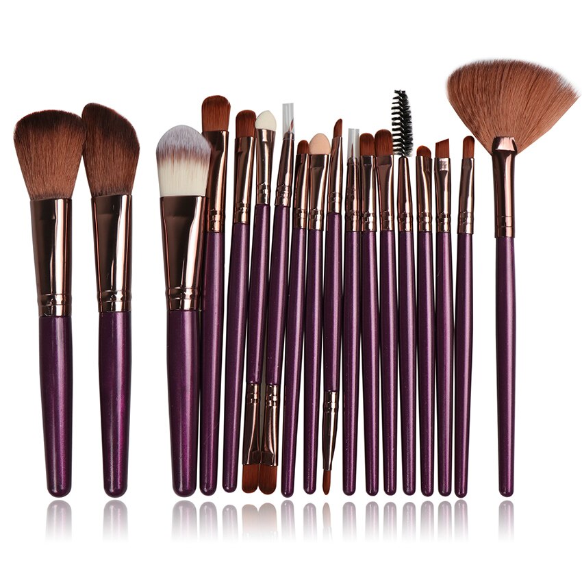 Lemoda-Juego de brochas de maquillaje , Kit de pinceles de maquillaje para base en polvo, sombra de ojos, herramientas cosméticas