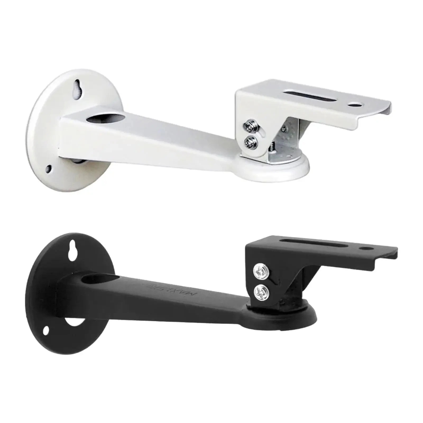 Projector Bracket 360° Rotate Metal Adjustable Mount Stand Wall Support Wall Mount Shelf for Bedside Wall Office Bedroom Home