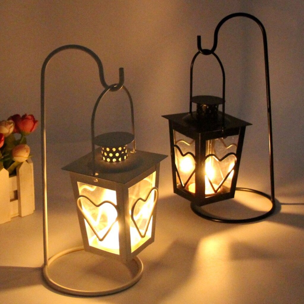 Bougeoir suspendu européen rétro décoratif marocain lanterne photophore suspendu lanterne Vintage chandeliers