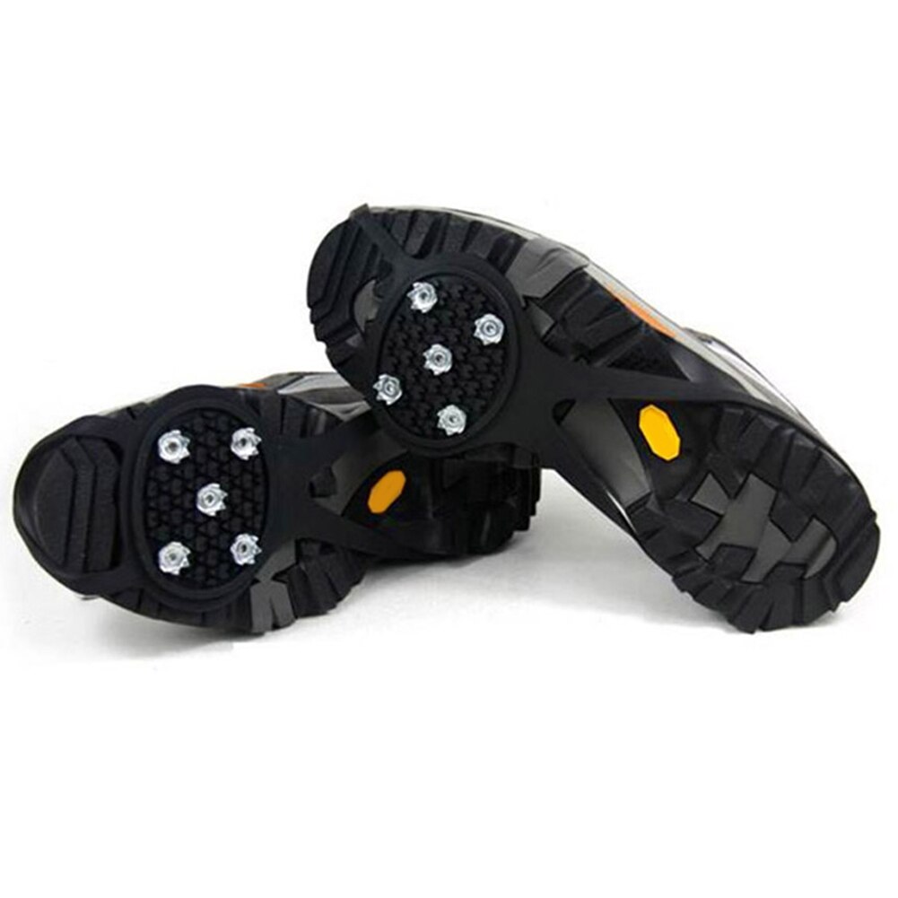 Maat S-XL 10 Studs Anti-Slip Ice Gripper Spike Winter Klimmen Anti-Slip Sneeuw Spikes Grips Cleats over Schoenen Covers Stijgijzers