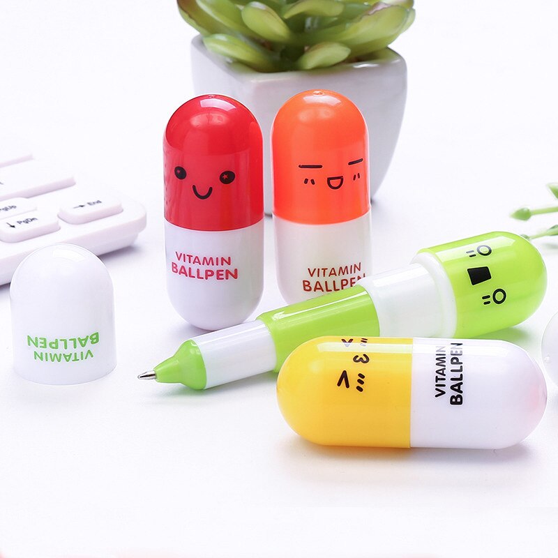 1 stk tegneserie frugter highlighter pen mini markør kuglepenne kawaii papirvarer materiale escolar skrive skoleartikler: 104 -1 stk
