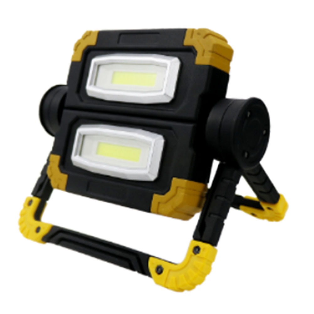360 Degree Rotation Portable Construction Site Desktop COB LED Folding High Bright Workshop Handheld Work Light