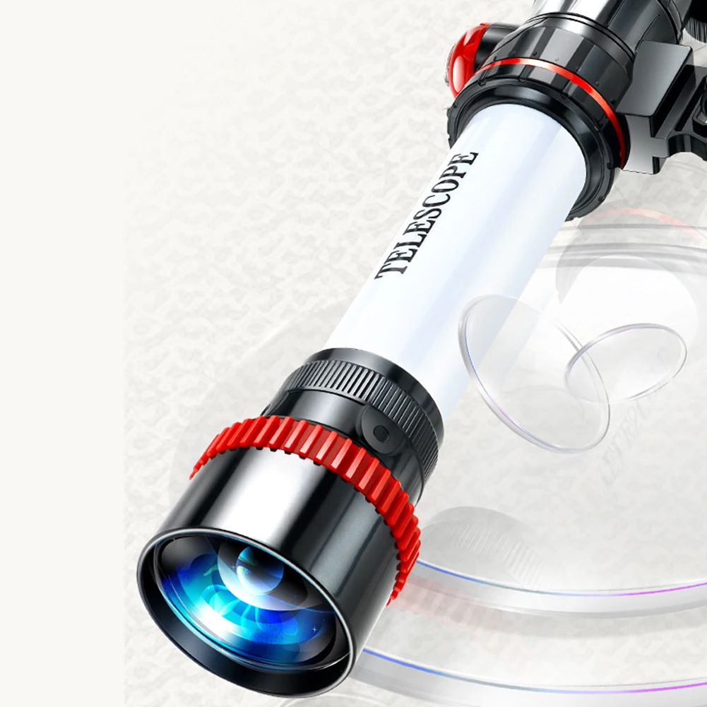 Telescopio astronómico para observación de estrellas, Monocular espacial con ocular de 3 piezas, binoculares potentes