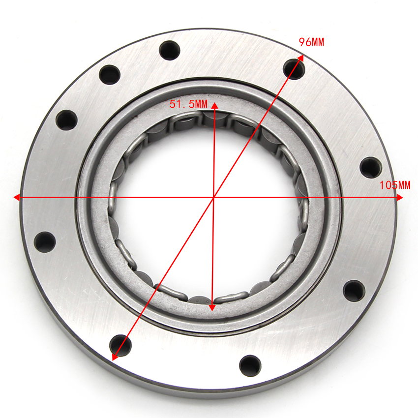 Moto à Sens Unique Embrayage De Démarreur Pour DUCATI MONSTER S2R S4R 996 S4RS SUPERSPORT 400 600 620 695 696 750 796 800 900 1000 ABS SS