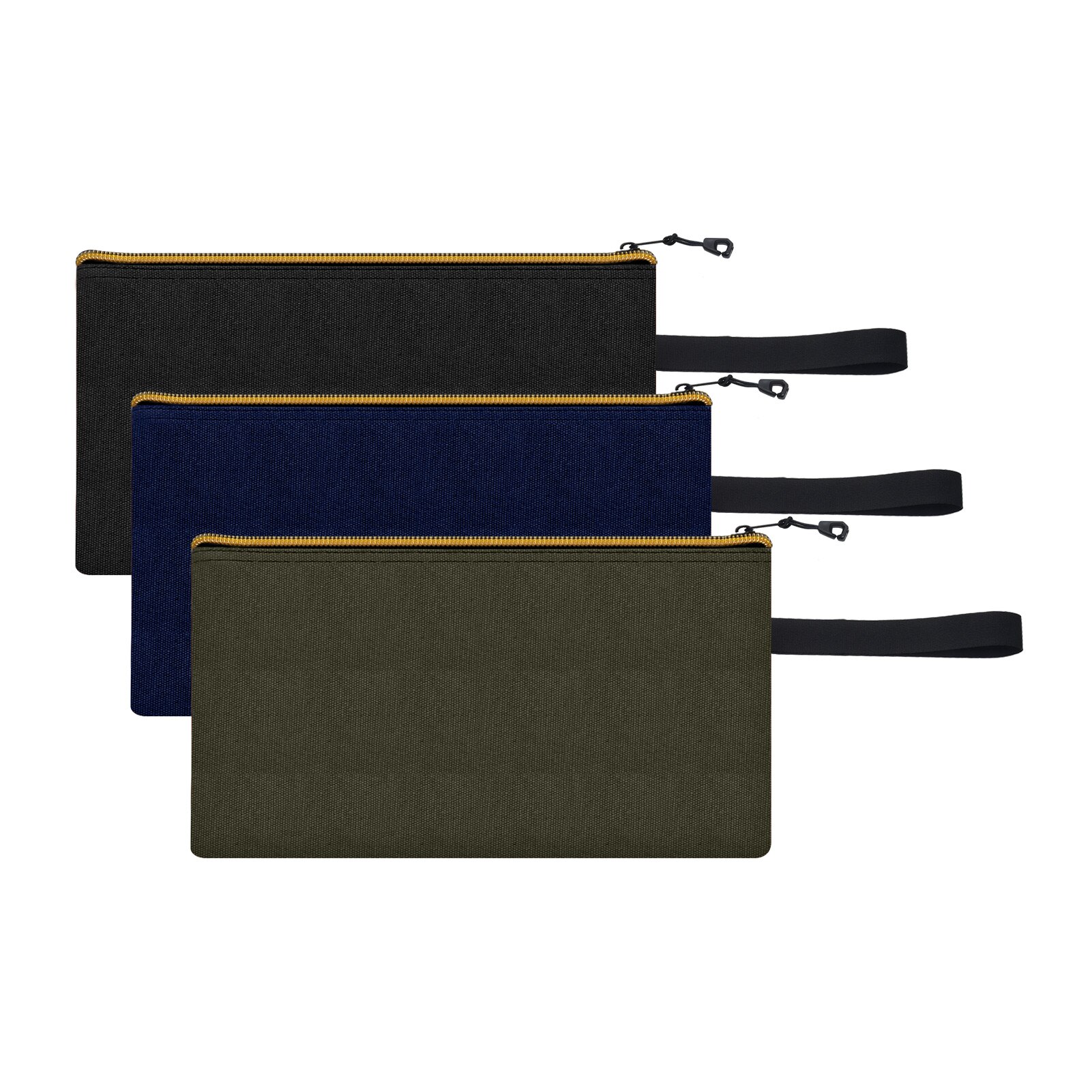 Large Capacity Heavy Duty Multi Purpose Home Storage Pouch Universal Tool Bag Durable Canvas Travel Organizer Zipper Closure