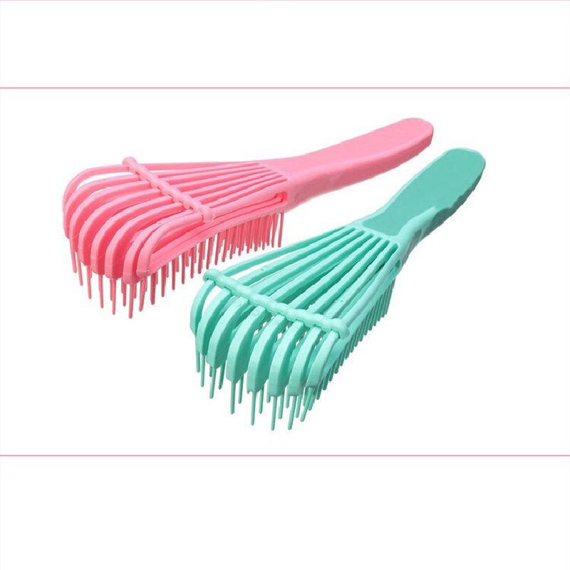 Kvinder mænd hår børster hår børste kam hårbørste børstehår nylon kvinder våde krøllede detanglef eller salon frisør styling værktøjer