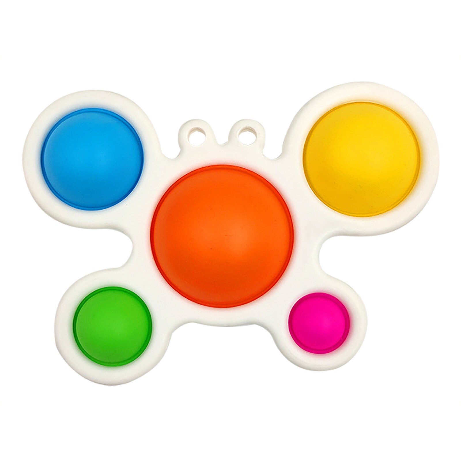 Fidget toys anime Children Adult Simple Dimple Toy Pressure Reliever Board Controller Educational Toy Antistress Stress toy: Clear