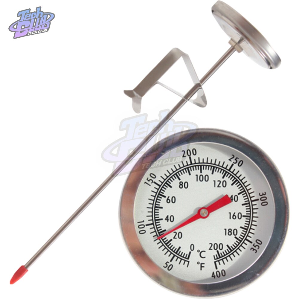 Rvs Bbq Smoker Pit Bimetaal Grill Thermometer Temp... Grandado