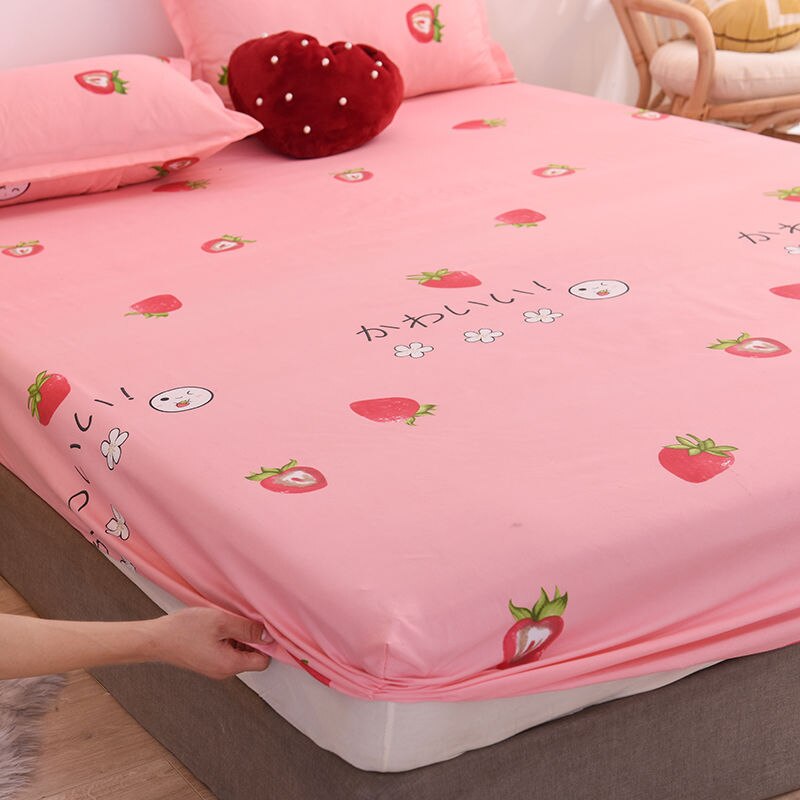 Lagen simmons sengetæppe beskyttelsesbetræk støvtæt madrasbetræk enkelt sengetæppe dobbelt enkelt skridsikkert ark