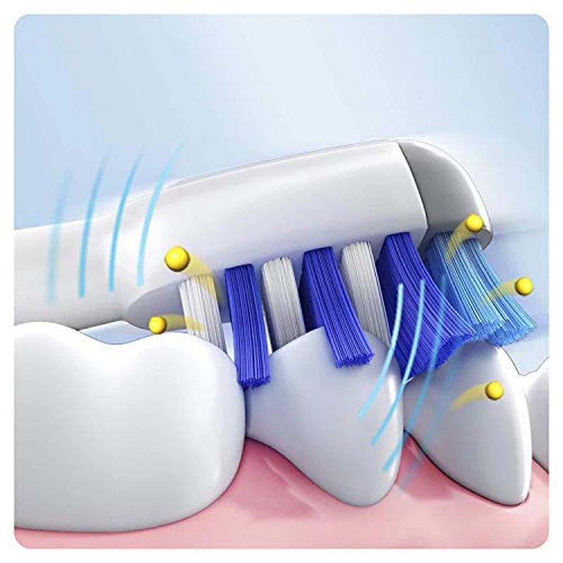 4 stks/pak Deep Clean Vervangingen Opzetborstels Voor Oral B Elektrische Opzetborstel EB-30A: Default Title