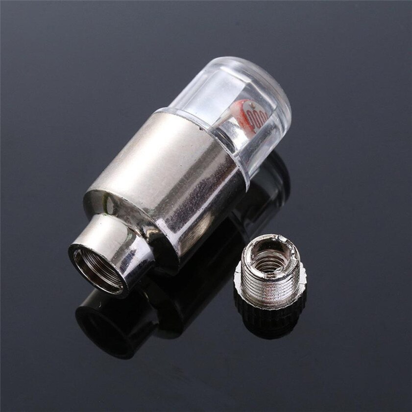 2x fiets auto motorfiets wiel band band ventieldop neon led zaklamp lamp