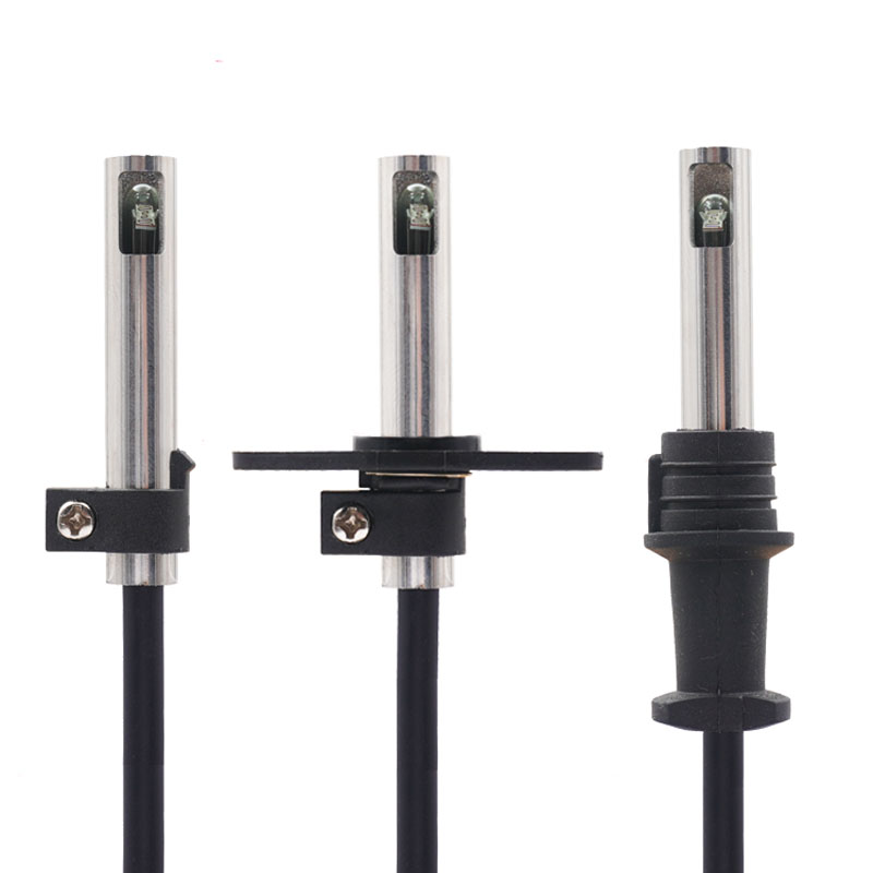 QRB1 Flame Detector Glass Bubble High Sensitive Flame Sensor Red Photosensitive Electric Eye for Diesel Burner Fire Detection