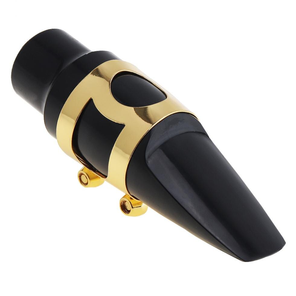 Draagbare Alto-Saxofoon Mondstuk Met Mondstuk Cap & Mondstuk Clip & Mondstuk Riet