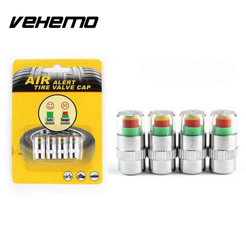 4Pcs/Set Sensor Tire Pressure Monitoring Precise Monitor TPMS Durable Valve Car Tire Monitoring Safety Warning