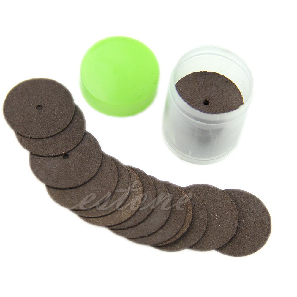 36Pcs Dremel Accesories 24mm Abrasive Cutting Discs Cut Off Wheels Disc for Dremel Rotary Tools Electric Metal Wood Cutting Tool: 36pcs 2
