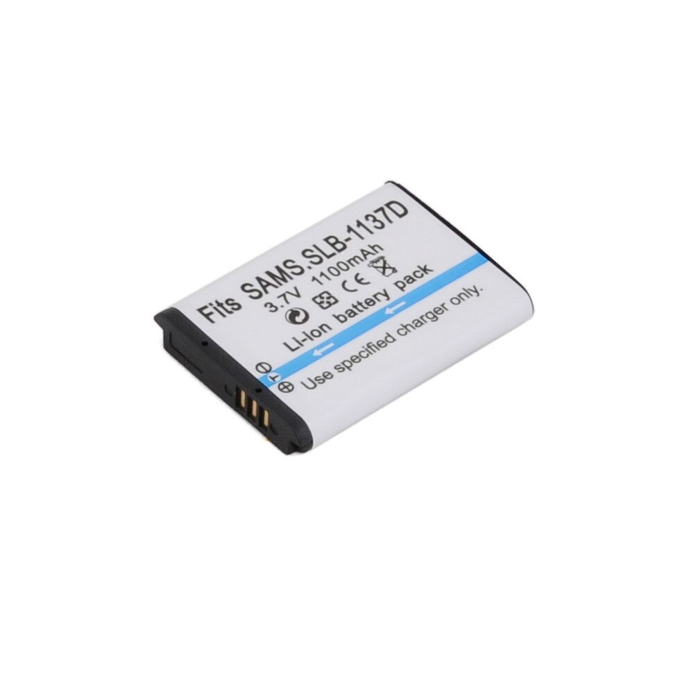 1100mAh SLB-1137D SLB 1137D kamera bateria do samsunga TL34HD NV106 HD i85 i100 NV103 NV30