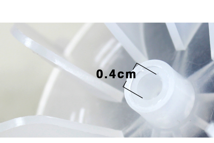 1 stks Fan Onderdelen plastic ventilatorblad voor föhn ventilator onderdelen
