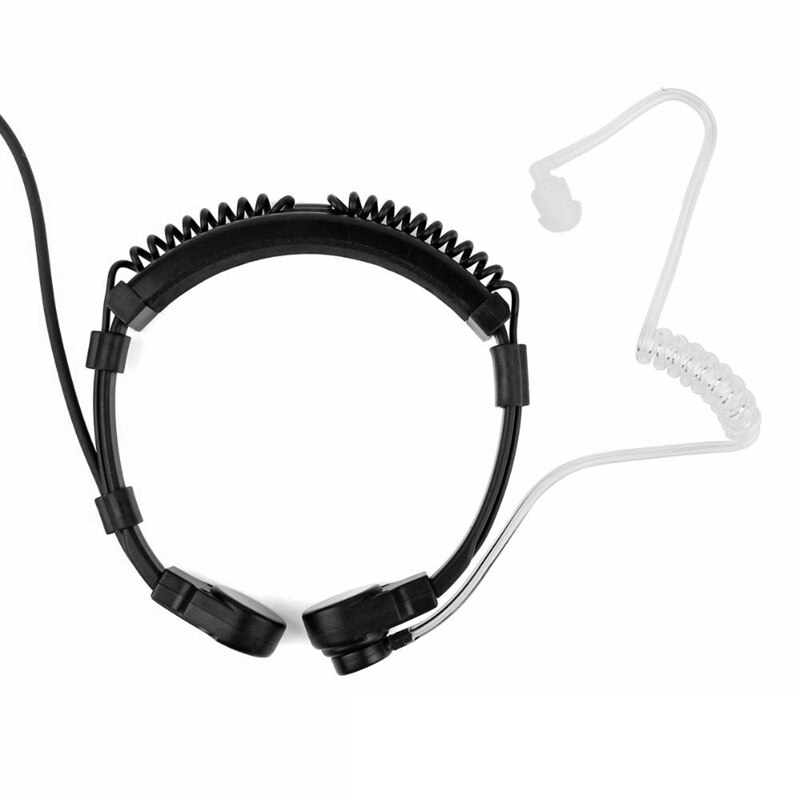 Uitschuifbare Ptt Keel Microfoon Mic Oortelefoon Headset Voor Baofeng Cb Radio Walkie Talkie UV-5R 8W UV-5RE UV-B5 GT-3