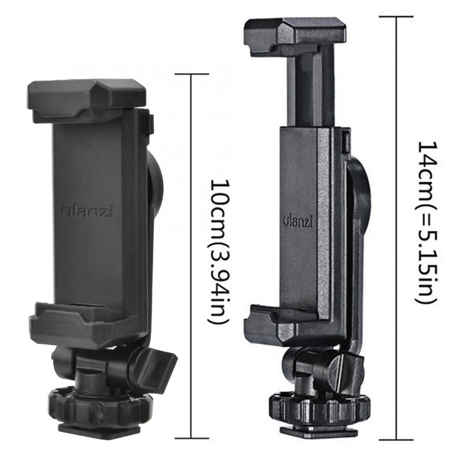 Ulanzi ST-06 Telefoon Houder Statief Camera Shoe Smartphone Clip Universele Voor Dslr Camera Camera Shoe Telefoon Houder