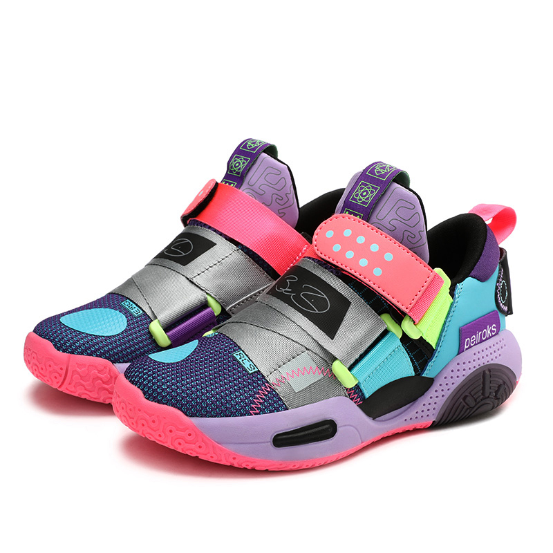 freundlicher Mädchen Basketball Schuhe Gepolsterte Stoßdämpfung Bequeme Sportliche Sport Laufen Ich bin Freien Nicht-Unterhose Gehen Für freundlicher Jungen: 40