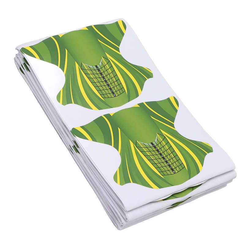 Nail Guide Form Eco Friendly Length Mark Compact Portable Nail Art Form for Home for Nail Artist for Nail Salon