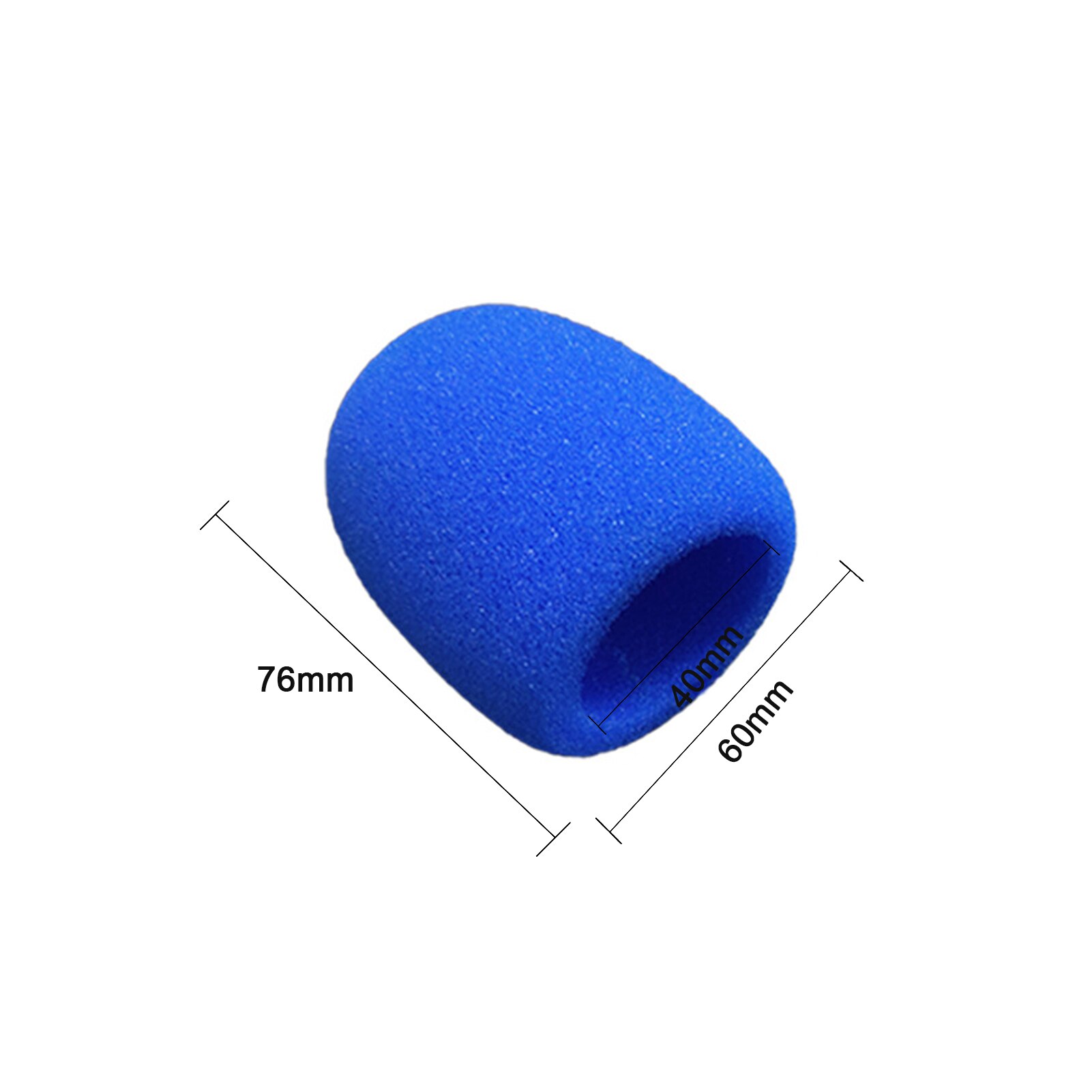 Handheld Microphone Windscreen Mic Foam Cover for Standard Ball-type Microphones Mic Accessories for KTV DJ, Pack of 1pcs