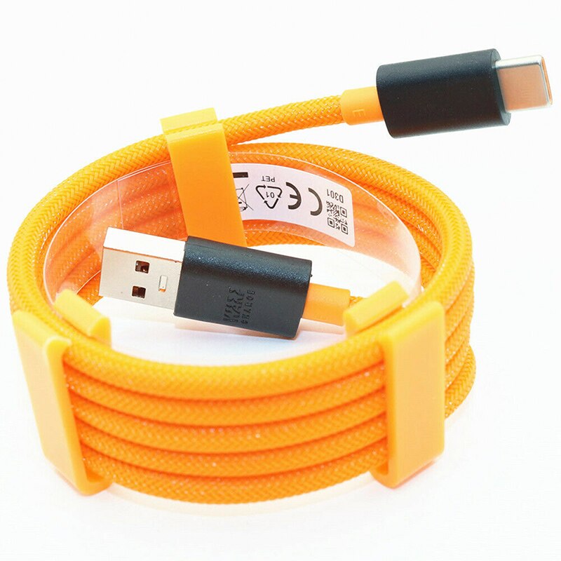 100cm Data Cable 5V 6A USB Type C Cable Fast Chargering Charger Type-c Cable Quick Fast Charger For 6T 6 5 5T 3 3T